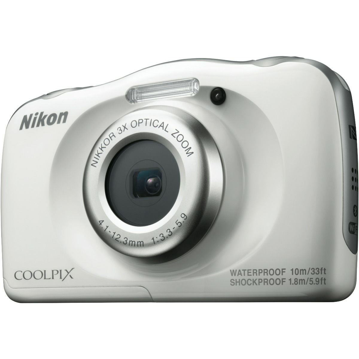 Nikon Coolpix W100 White VQA010E1 All Weather Waterproof Digital Camera bijeli vodonepropusni vodootporni podvodni digitalni kompaktni fotoaparat