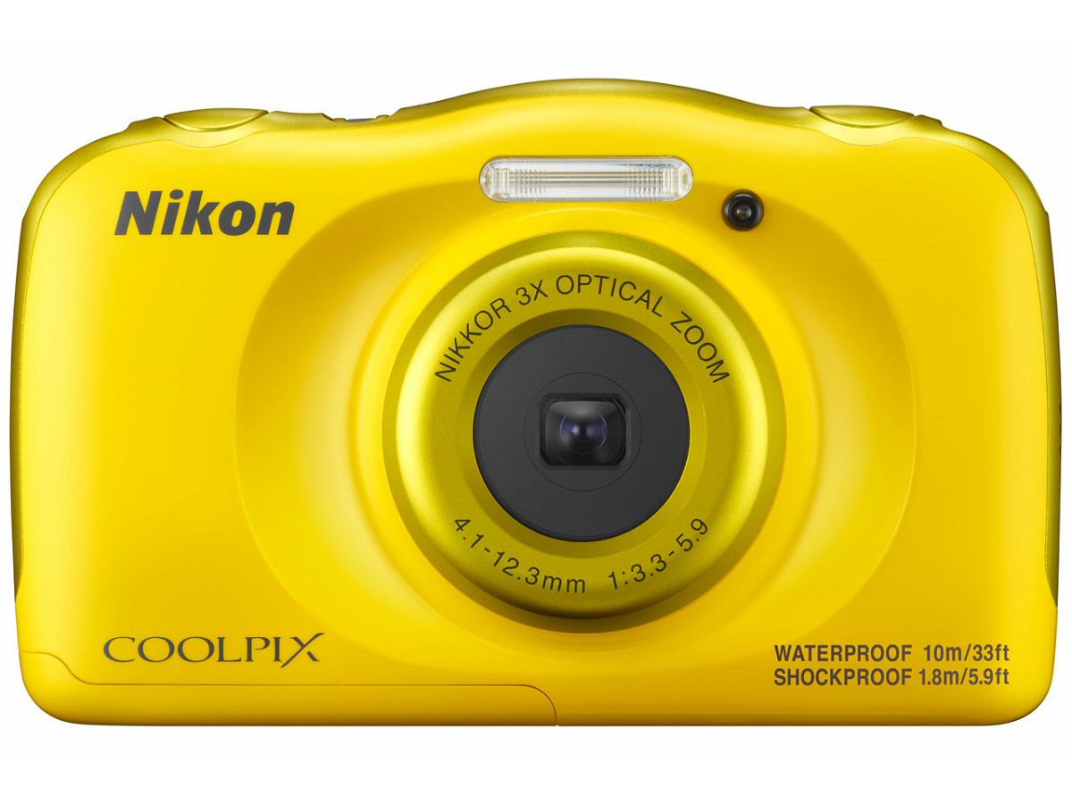 Nikon Coolpix W100 Yellow VQA013E1 All Weather Waterproof Digital Camera vodonepropusni žuti vodootporni podvodni digitalni kompaktni fotoaparat