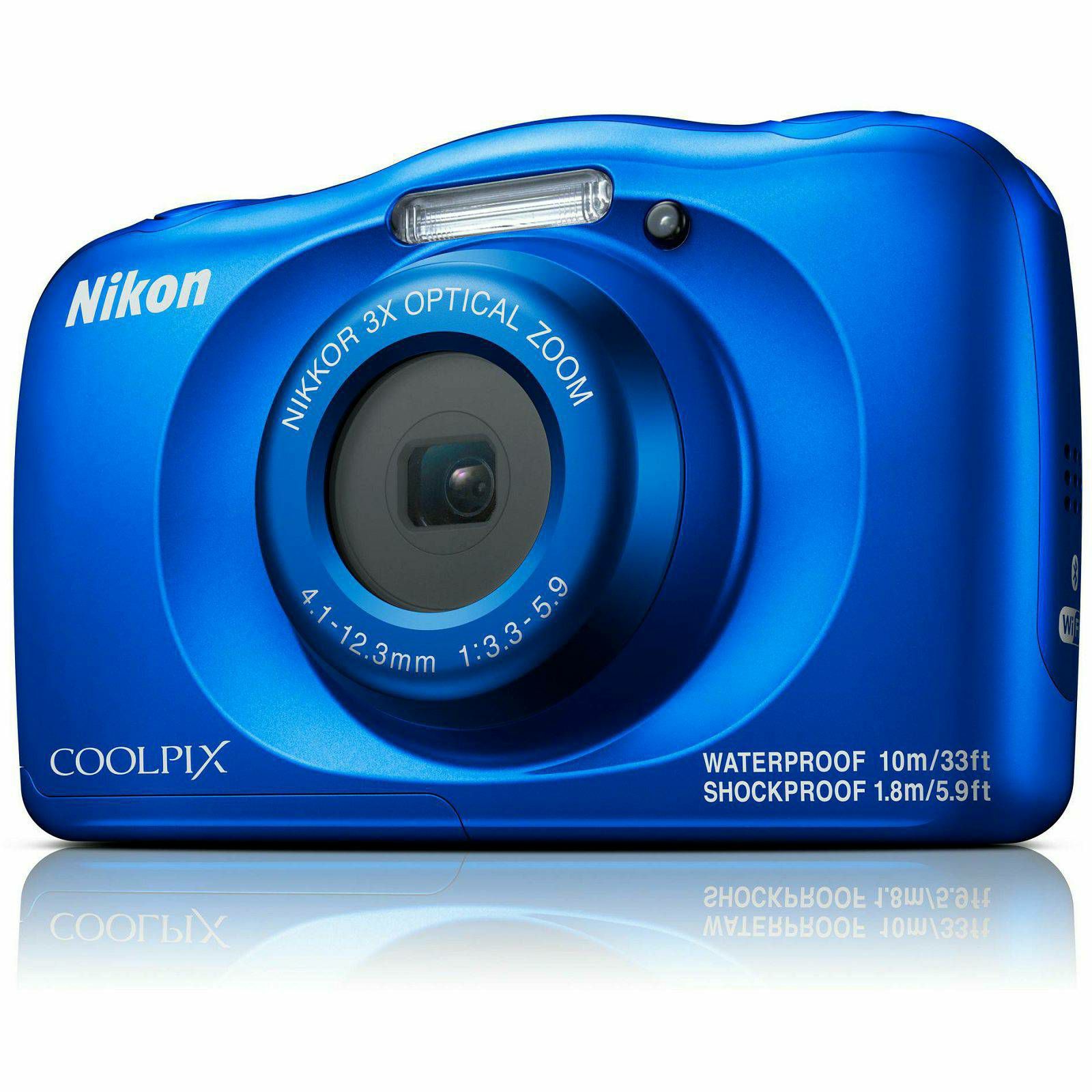 Nikon Coolpix W150 Blue Backpack Kit All Weather Waterproof Camera