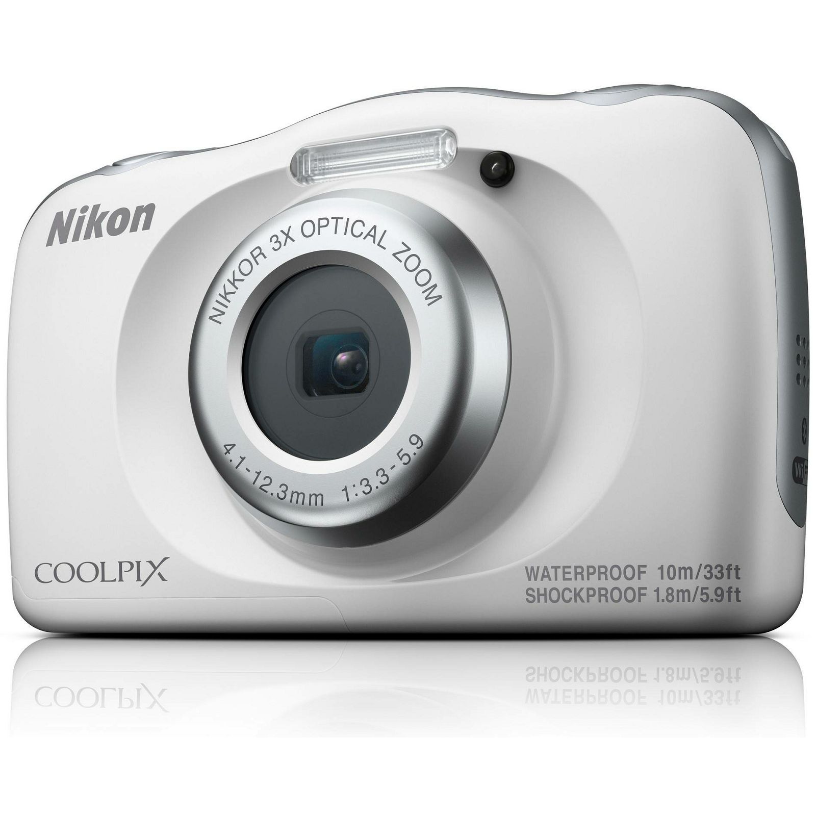 Nikon Coolpix W150 White Backpack Kit All Weather Waterproof Camera