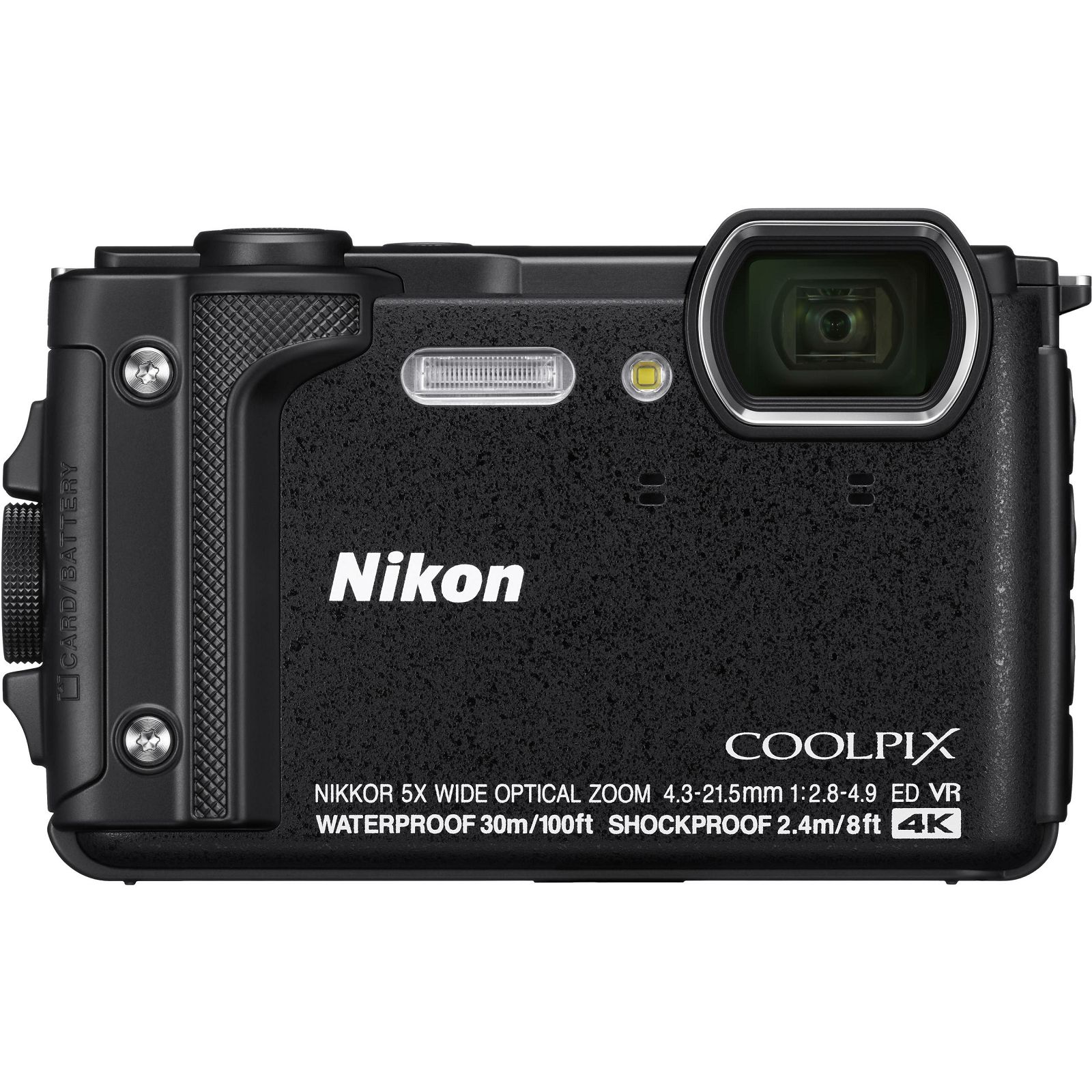 Nikon Coolpix W300 Black crni digitalni kompaktni vodootporni fotoaparat 16MPx 4K UHD 5x zoom (VQA070E1)