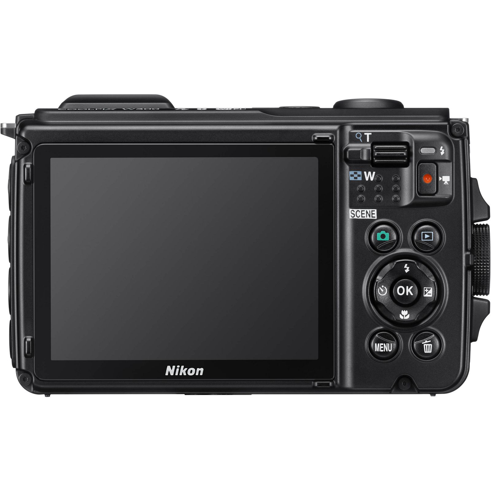 Nikon Coolpix W300 Black crni digitalni kompaktni vodootporni fotoaparat 16MPx 4K UHD 5x zoom (VQA070E1)