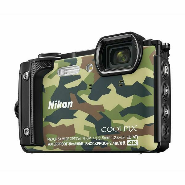 Nikon Coolpix W300 Camouflage kamuflažni digitalni kompaktni vodootporni fotoaparat 16MPx 4K UHD 5x zoom (VQA073E1)