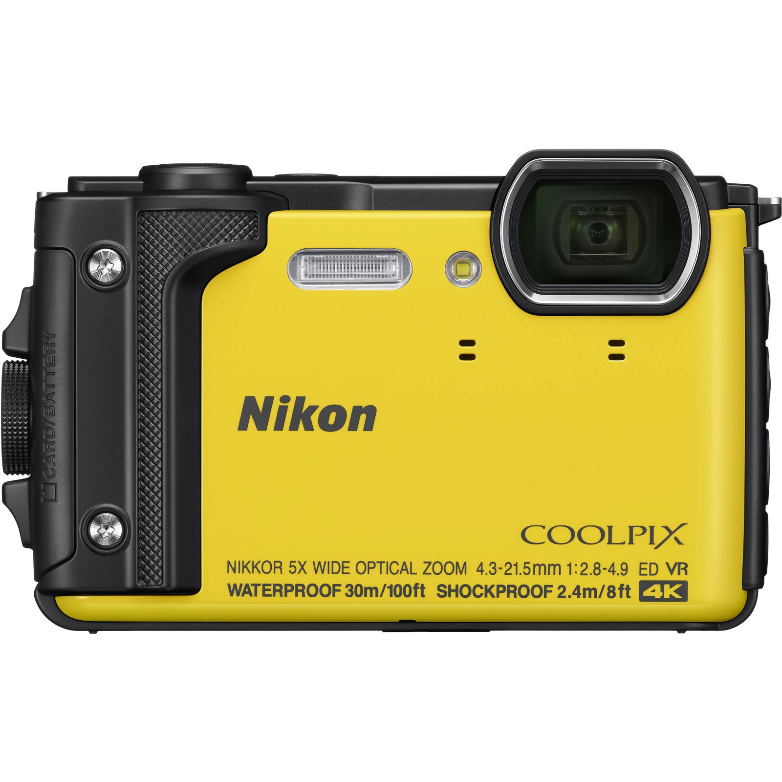 Nikon Coolpix W300 Yellow žuti digitalni kompaktni vodootporni fotoaparat 16MPx 4K UHD 5x zoom (VQA072E1)