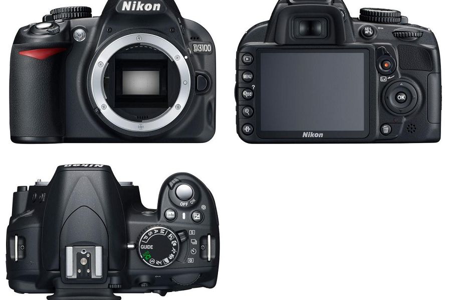 Nikon D3100 BODY Consumer DSLR fotoaparat VBA280AE