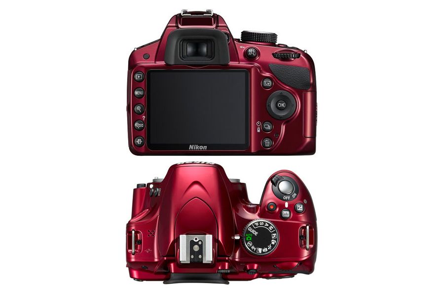 Nikon D3200 Body RED Consumer DSLR fotoaparat VBA331AE