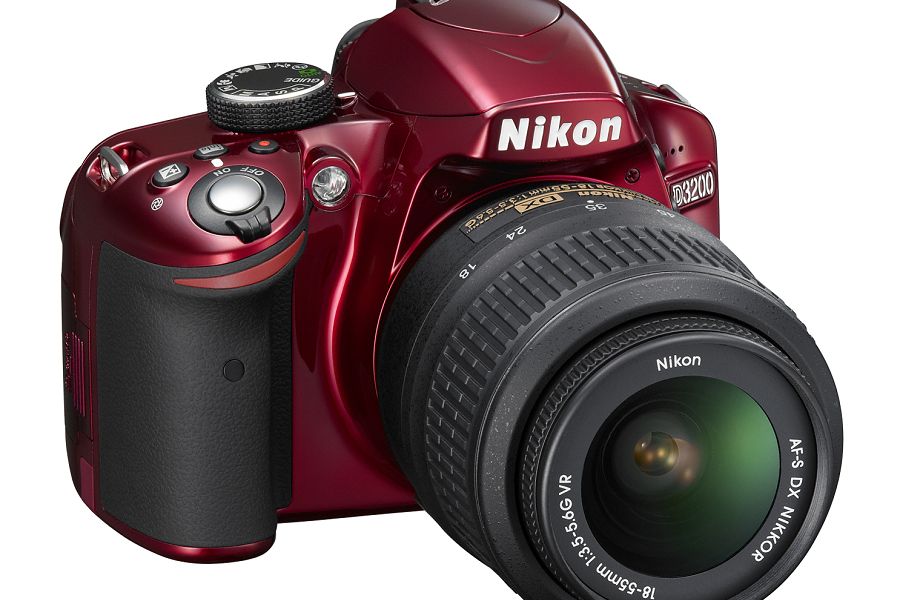 Nikon D3200 KIT WITH AF18-55VR RED Consumer DSLR fotoaparat VBA331K001