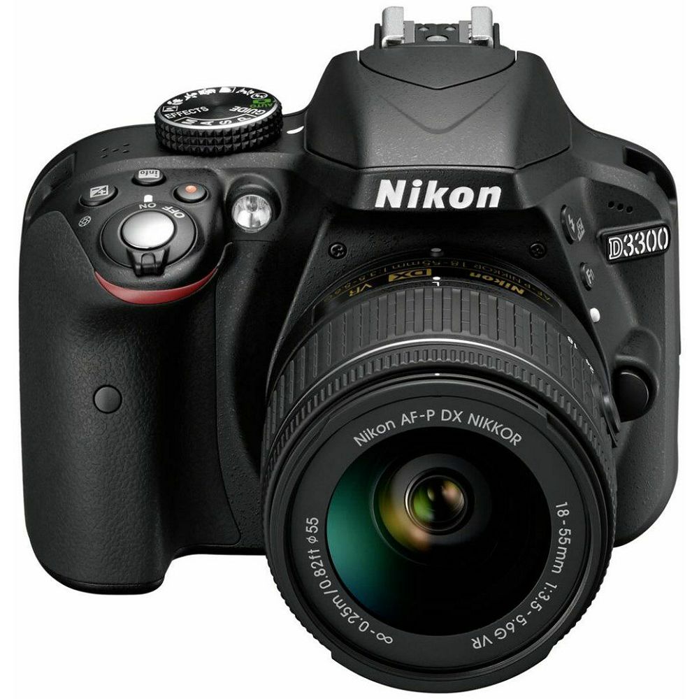 Nikon D3300 kit AF-P 18-55VR + 55-300VR double zoom kit AF-P 18-55VR + 55-300VR (VBA390K006-1)