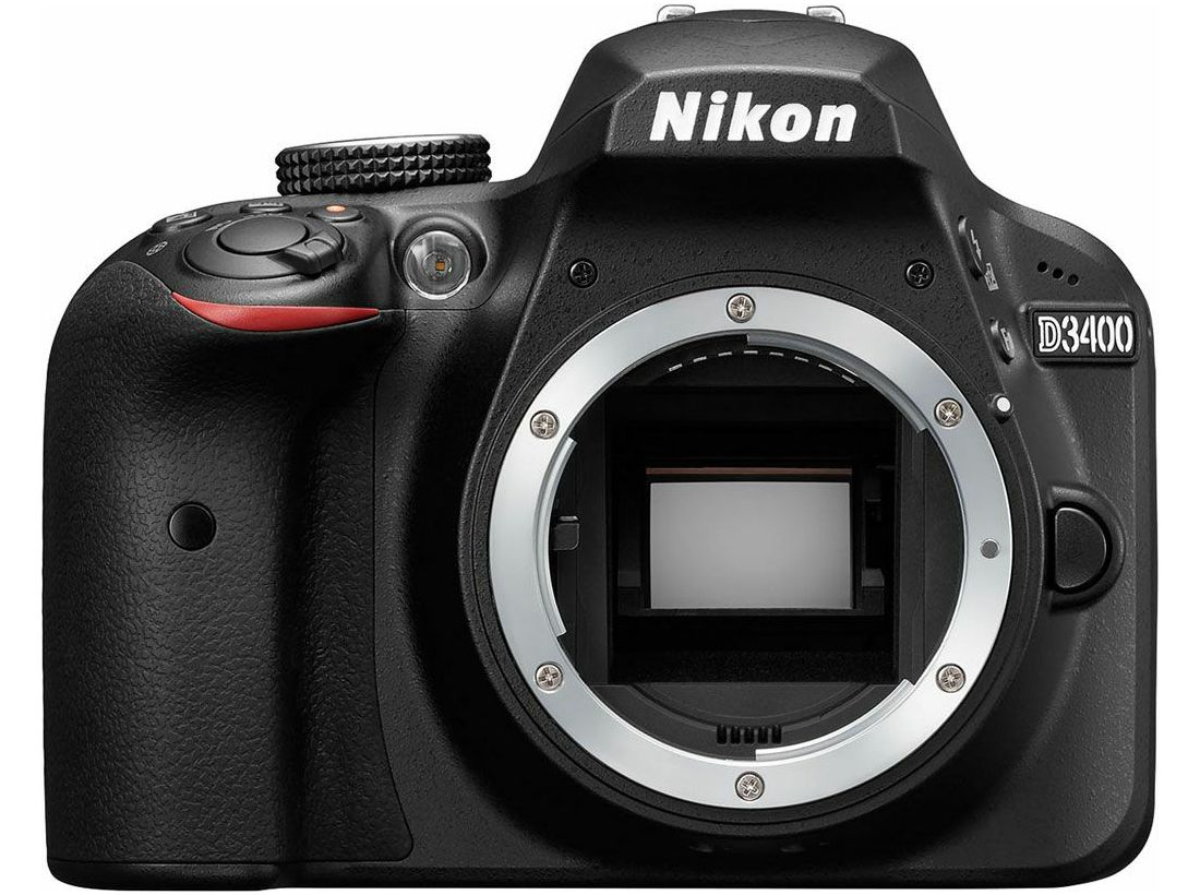 Nikon D3400 Body Black DX DSLR Digitalni fotoaparat tijelo (VBA490AE)