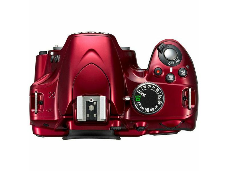 Nikon D3400 Body Red crveni DX DSLR Digitalni fotoaparat tijelo (VBA491AE)