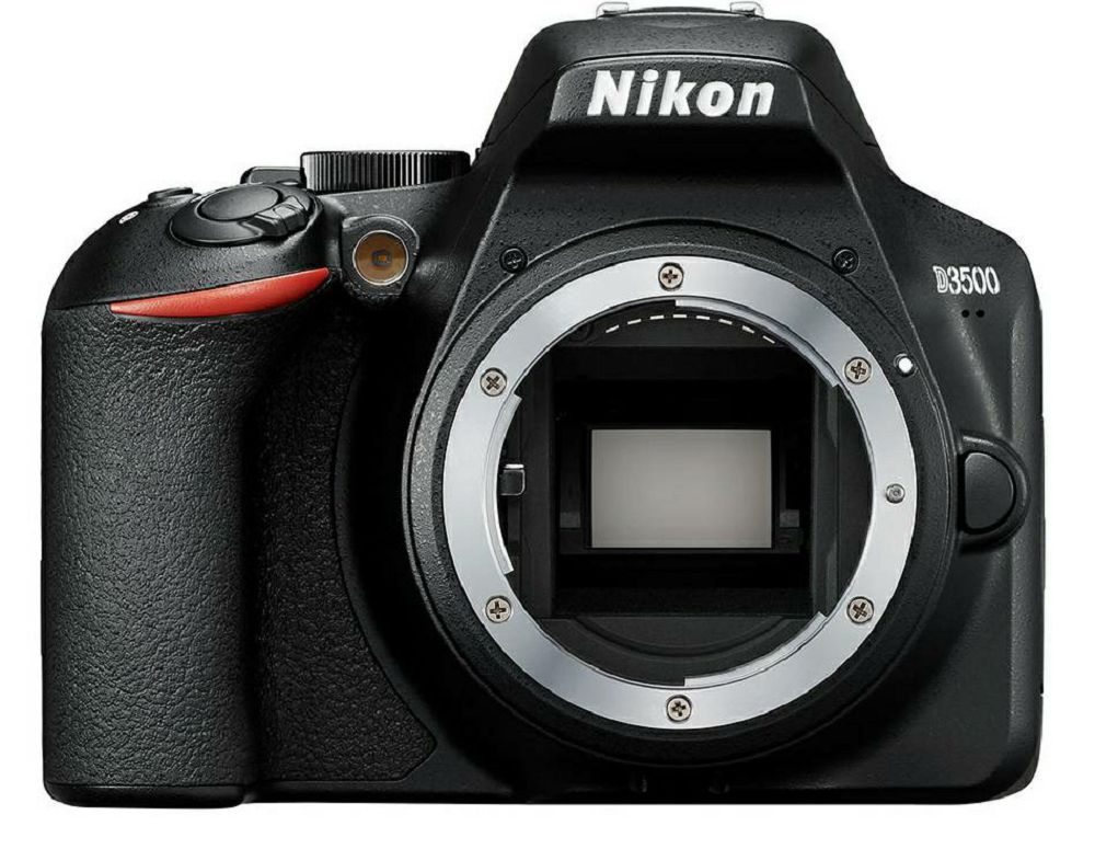 Nikon D3500 + AF-S 35mm f/1.8G DX KIT DSLR digitalni fotoaparat i objektiv Nikkor 35mm F1.8 (VBA550K007)