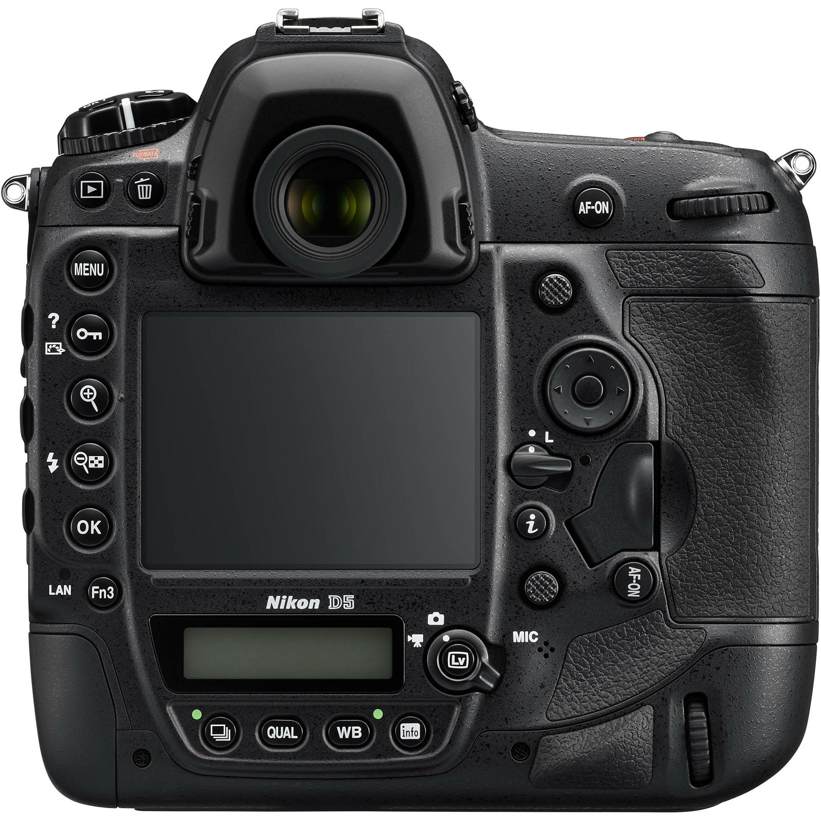 Nikon D5 Body XQD Dual Slots 4K UHD 20.8MP FX DSLR Camera fotoaparat (VBA460AE)