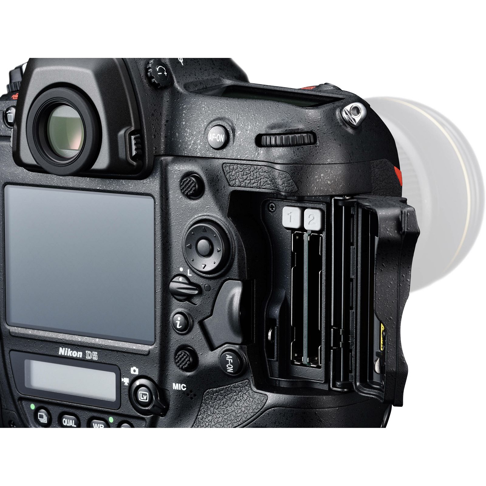 Nikon D5 Body XQD Dual Slots 4K UHD 20.8MP FX DSLR Camera fotoaparat (VBA460AE)