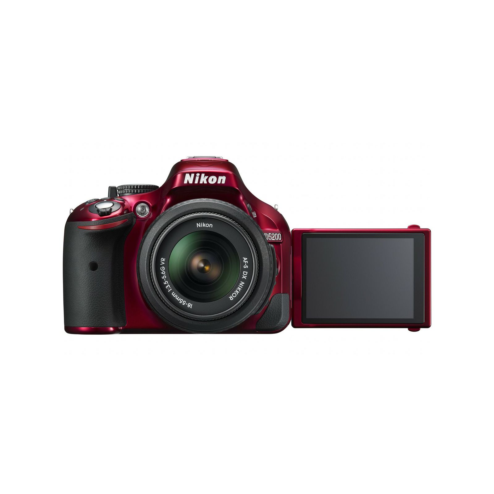 Nikon D5200 KIT WITH AF18-55VR II Red
