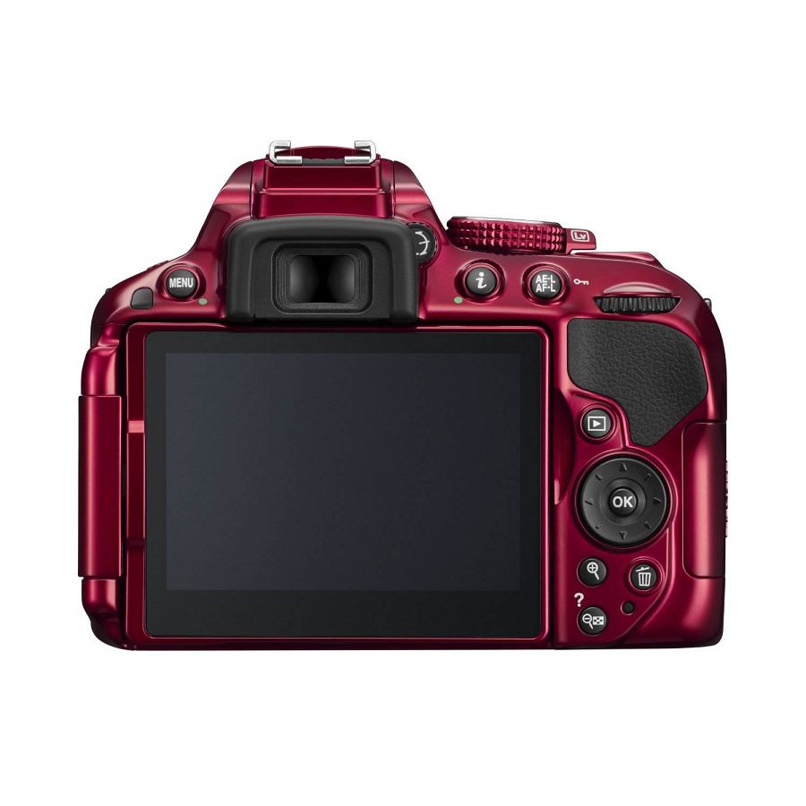 Nikon D5300 + 18-55 VR crveni DSLR fotoaparat i objektiv D5300 KIT WITH AF18-55VR BLACK