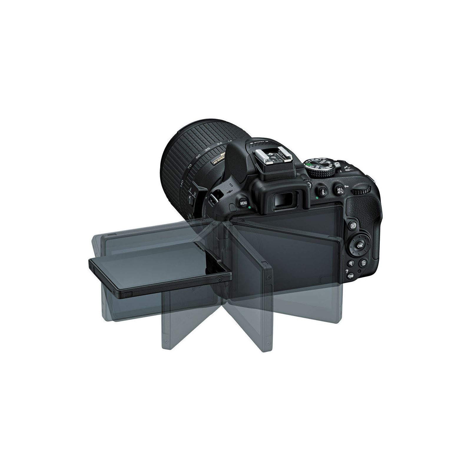 Nikon D5300 KIT WITH AF18-55VRII + AF55-200VR VBA370K005 DSLR fotoaparat 18-55 VR II 55-200 VR
