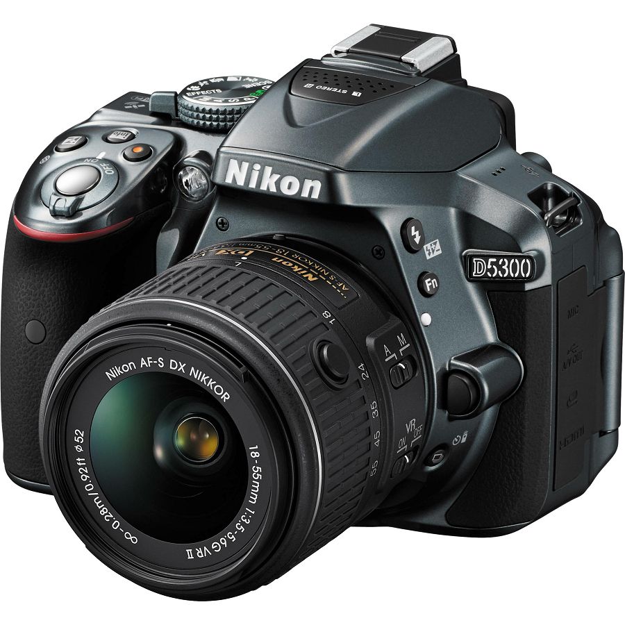 Nikon D5300 KIT WITH AF 18-55VR II Grey DSLR