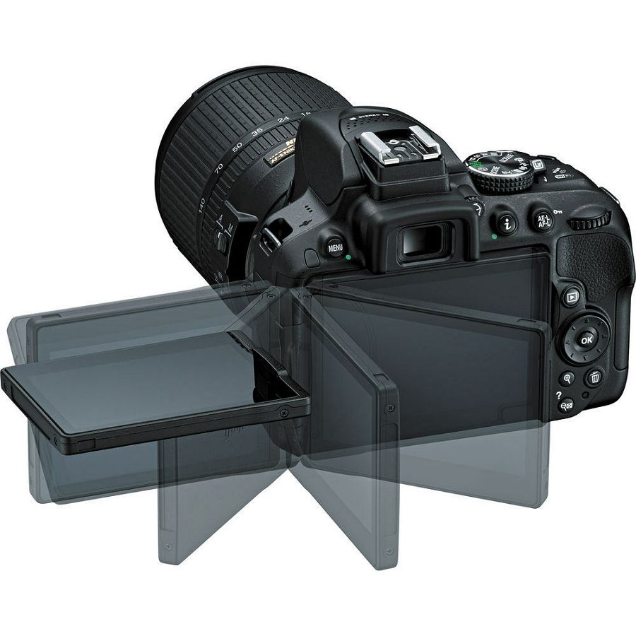 Nikon D5500 KIT WITH AF18-55VRII + AF55-200VRII DSLR digitalni fotoaparat i objektiv 18-55 VR II 55-200 VR II