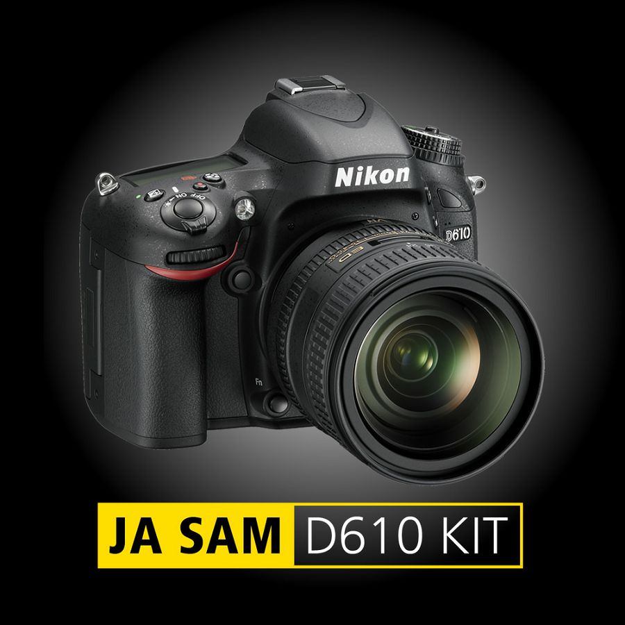 Nikon D610 + AF-S 24-120mm F/4G VR KIT Digitalni fotoaparat s objektivom 24-120 F4