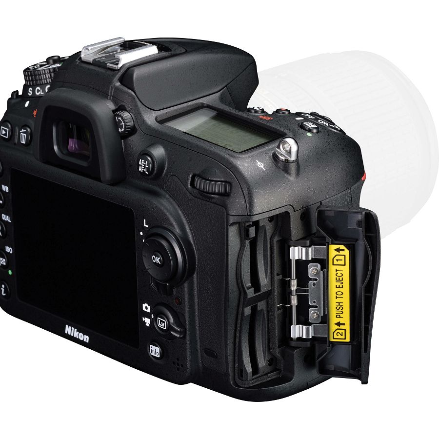 Nikon D7200 Body DSLR digitalni fotoaparat tijelo (VBA450AE)