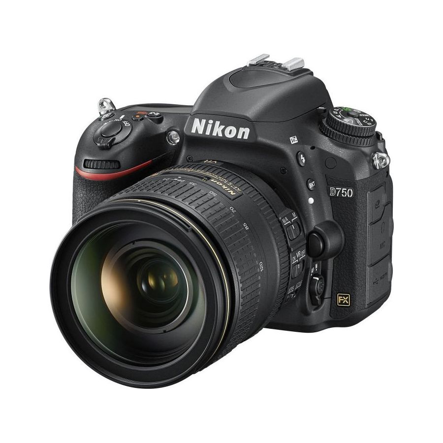 Nikon D750 + AF-S 24-120mm f/4G VR komplet DSLR Digitalni fotoaparat i objektiv 24-120 F4.0 (VBA420K001)