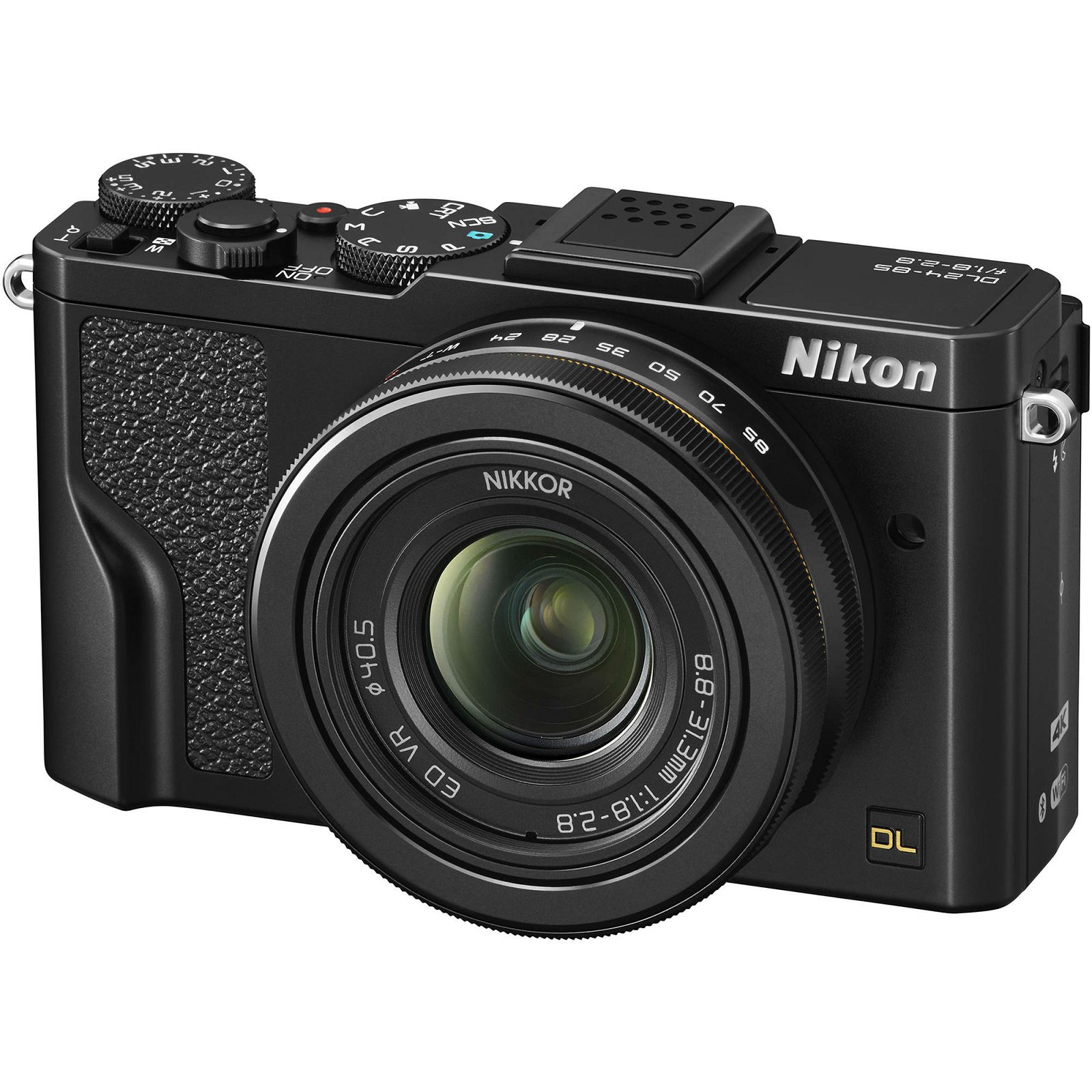 Nikon DL 24-85 f/1.8-2.8 Black Premium kompaktni digitalni fotoaparat Digital Camera VNA920E1