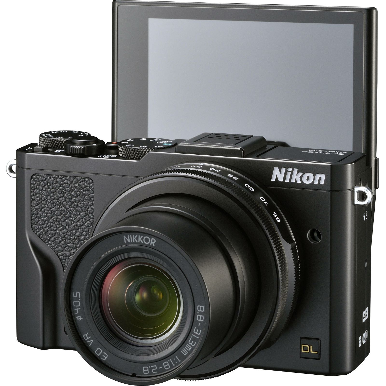 Nikon DL 24-85 f/1.8-2.8 Black Premium kompaktni digitalni fotoaparat Digital Camera VNA920E1