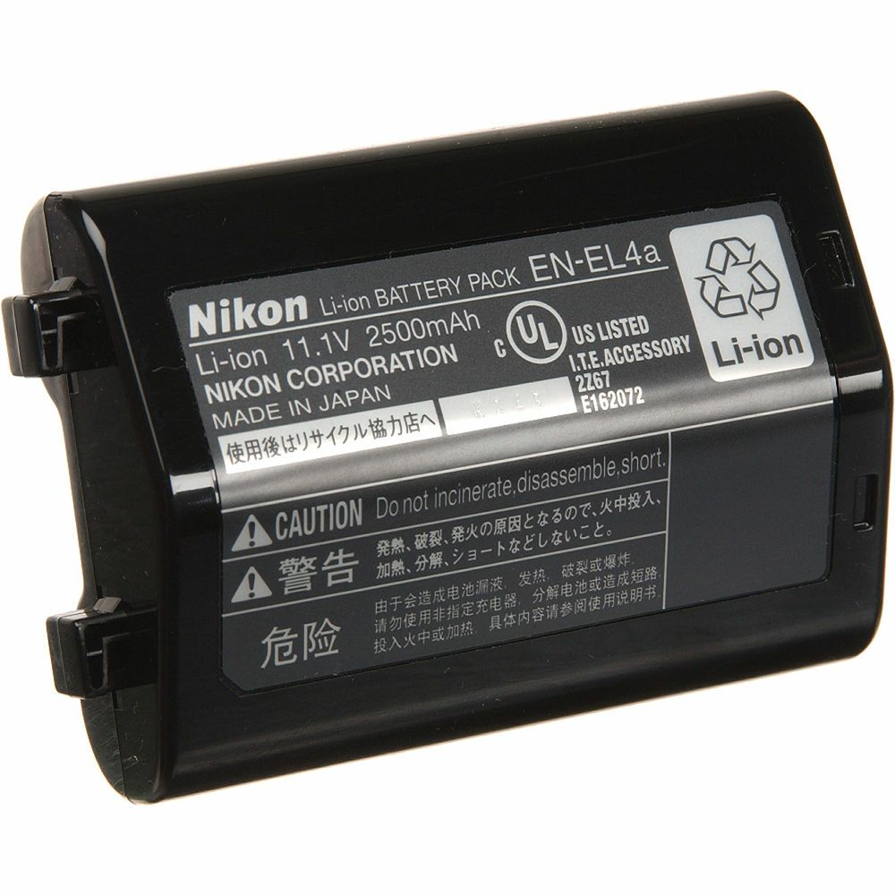 Nikon EN-EL4a 11.1V 2500mAh Rechargeable Lithium-Ion Battery punjiva baterija za DSLR fotoaparate D2H, D2Hs, D2X, D2Xs, D3, D3s & D3X (VAW15402)