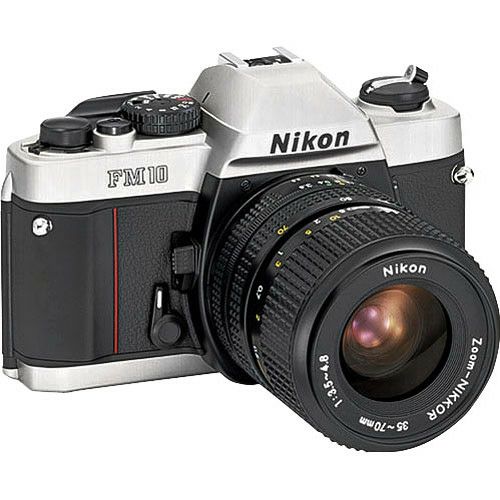 Nikon FM10 + 35-70mm F3.5-4.5 SLR Analogni SLR fotoaparat (FAA310AA)