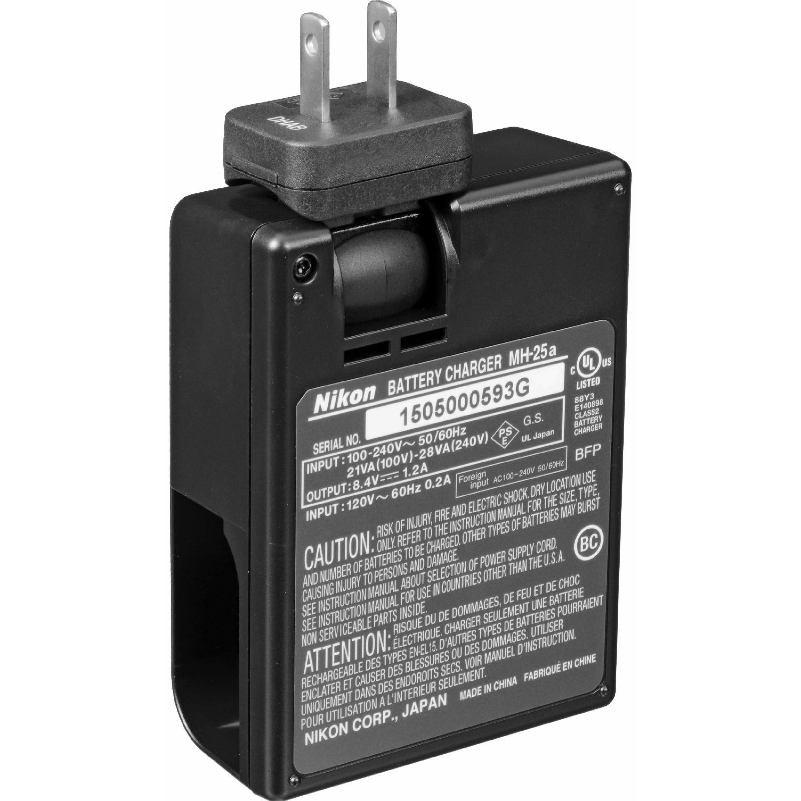 Nikon MH-25a Battery Charger punjač za EN-EL15 (VEA016EA)