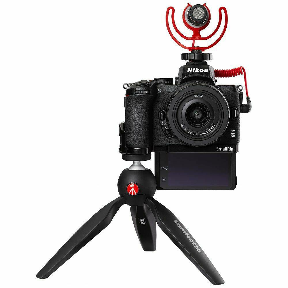 Nikon Z50 Vlogger KIT + DX 16-50mm f/4.5-6.3 VR + Rode mikrofon (VOA050K010)