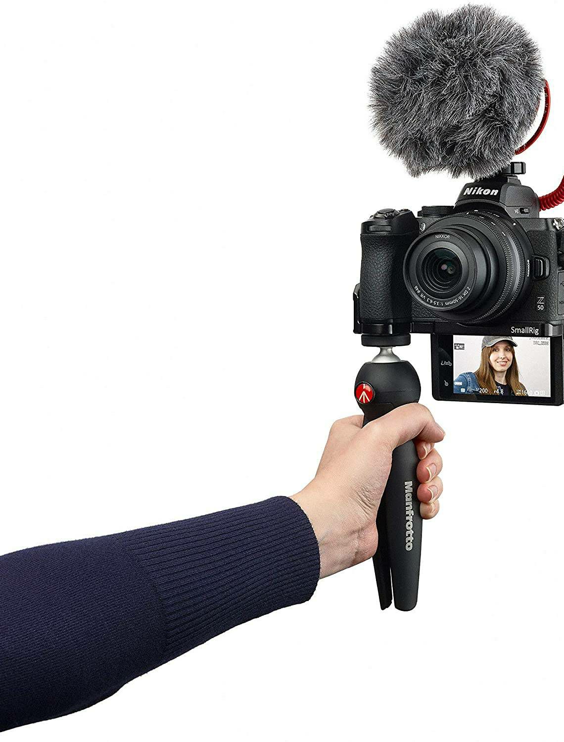Nikon Z50 Vlogger KIT + DX 16-50mm f/4.5-6.3 VR + Rode mikrofon (VOA050K010)