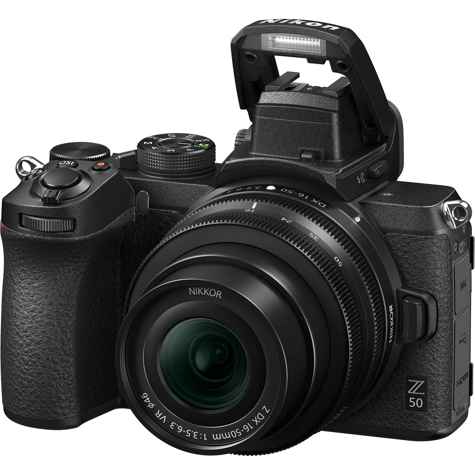 Nikon Z50 + Z 16-50mm f/3.5-6.3 VR + Z 50-250mm f/4.5-6.3 VR DX KIT Mirrorless Digital Camera bezrcalni digitalni fotoaparat tijelo s objektivima (VOA050K002)
