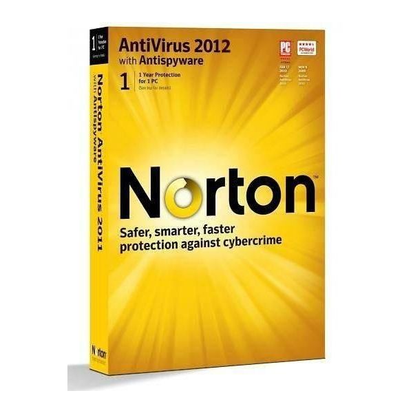 NORTON ANTIVIRUS 2012 IN SYSTEM BUILDER 1 PACK