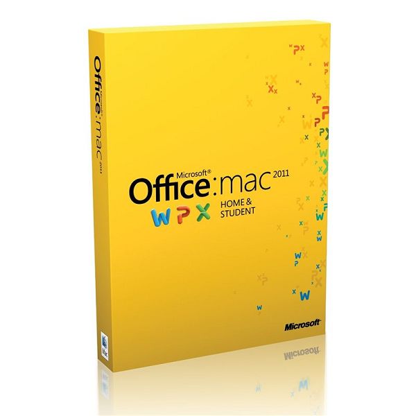 Office Mac Home and Student 2011 Eng DVD 1PK
