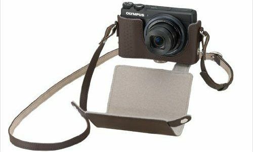 Olympus CSCH-115 Brown Body Jacket with Front Cover (PU) - for XZ-10 torbica za digitalni kompaktni fotoaparat V600076NW000