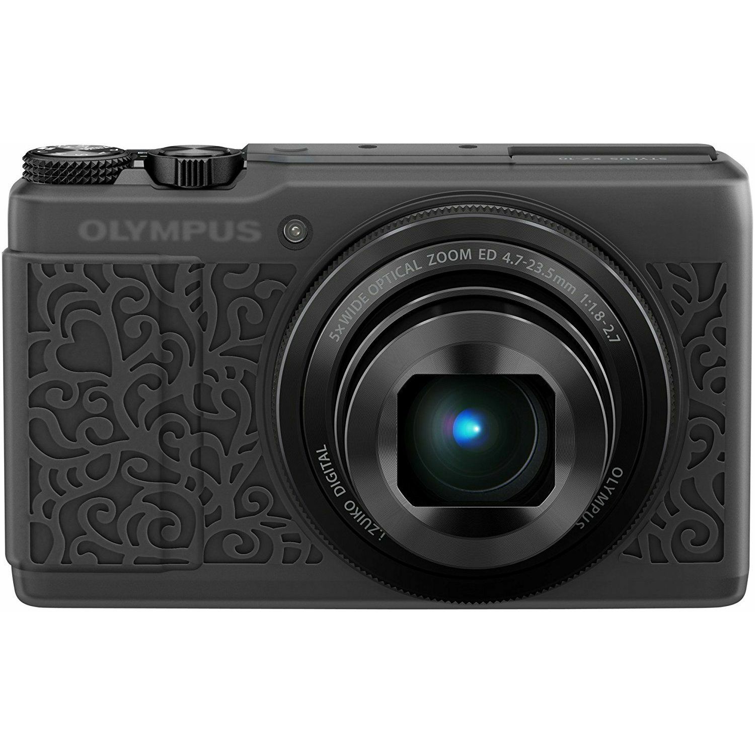 Olympus CSCH-117 Dress-Up Silicone Case, Black- for XZ-10 torbica za digitalni kompaktni fotoaparat V600078BW000
