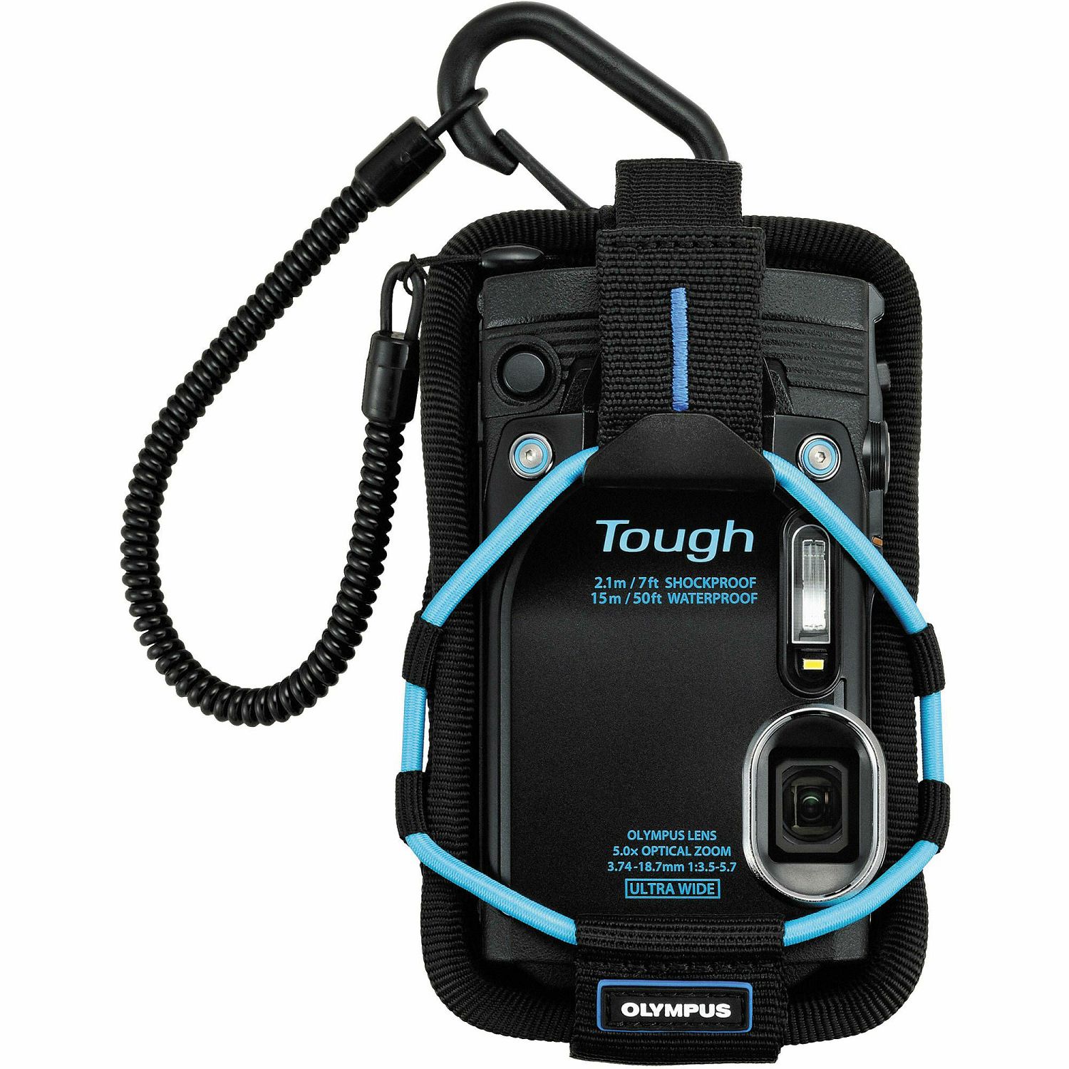 Olympus CSCH-123 TG Camera Case blue torbica za digitalni kompaktni fotoaparat V600085LW000