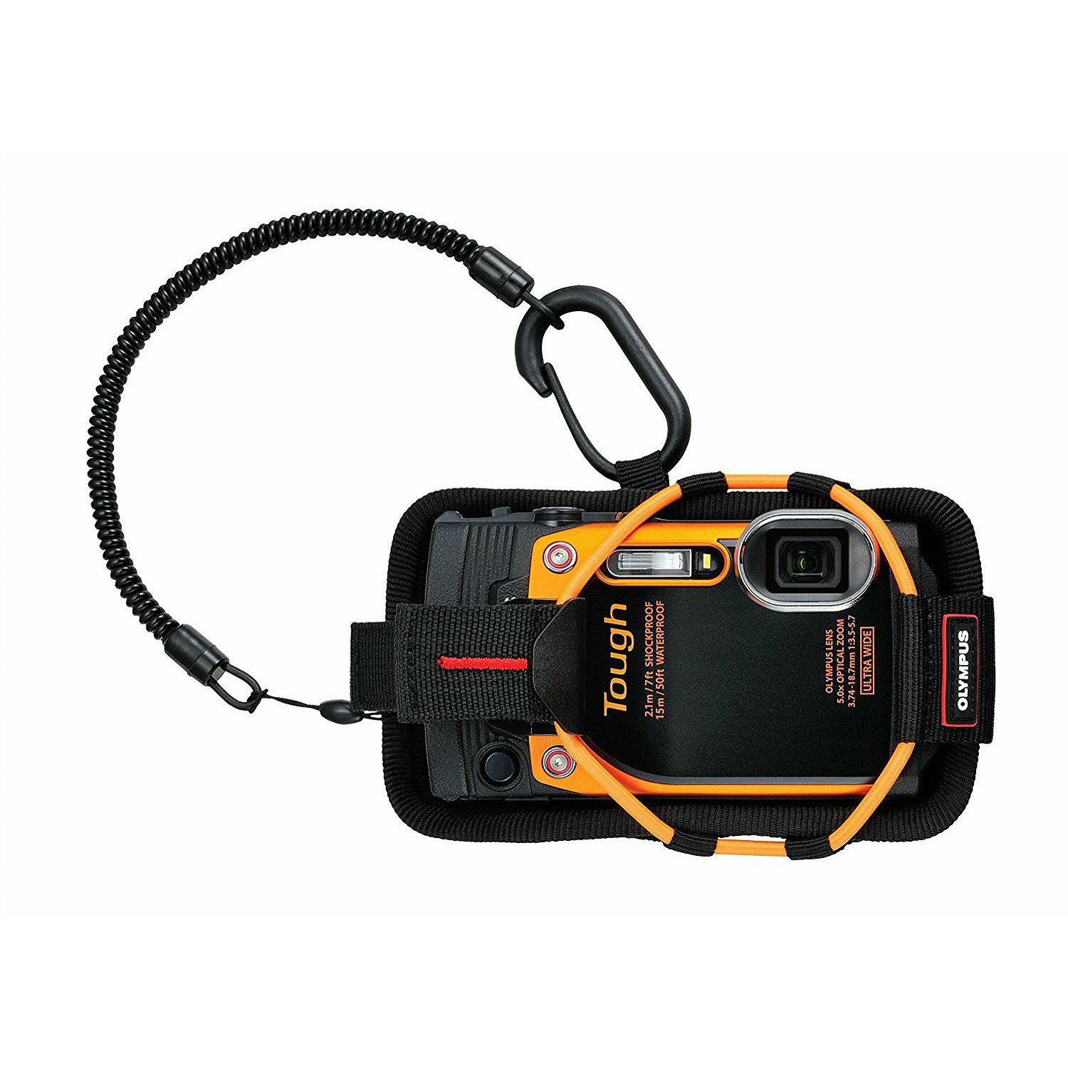 Olympus CSCH-123 TG Camera Case orange torbica za digitalni kompaktni fotoaparat V600085OW000