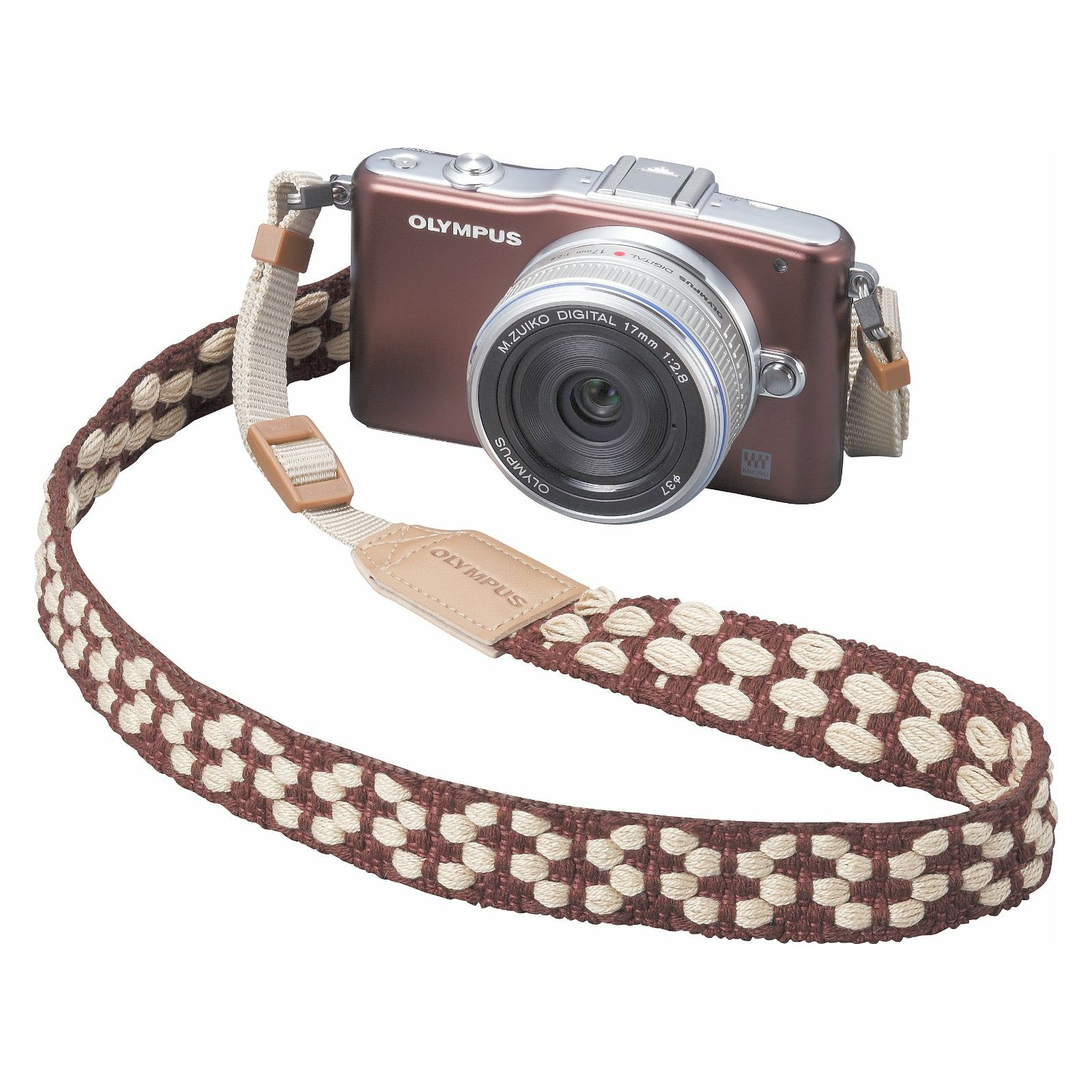 Olympus CSS-S114 Brown Fabric Strap V611032NW000