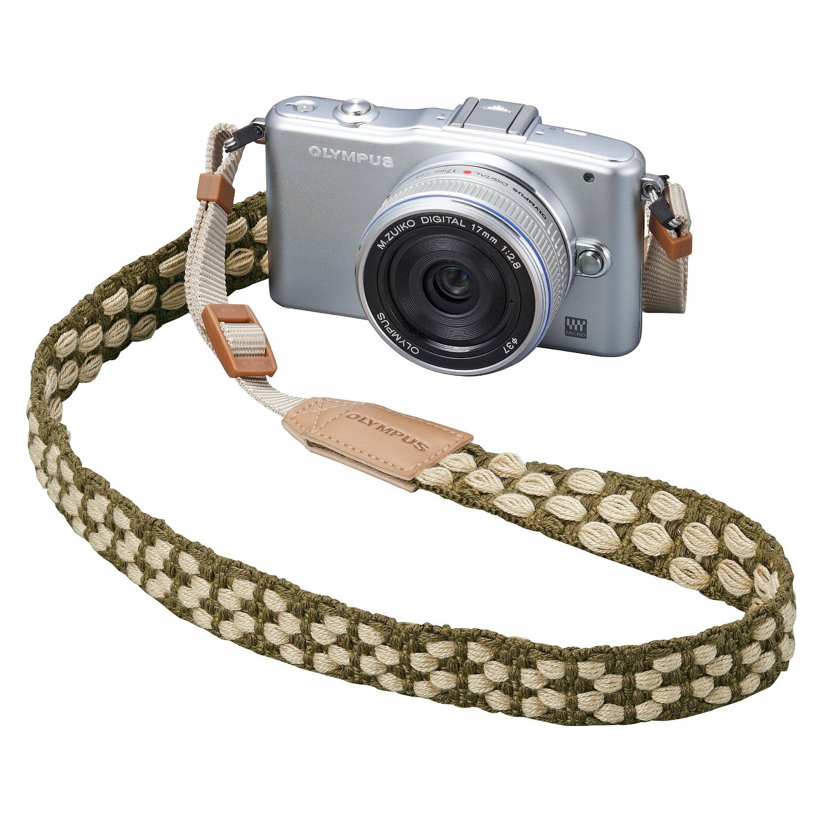 Olympus CSS-S114 Green Fabric Strap V611032EW000