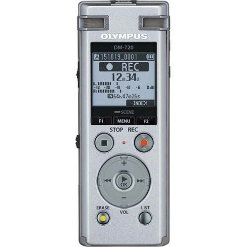 Olympus DM-720 with DNS12 Speech Recognition Software prijenosni snimač zvuka Audio Recorders with MP3 Player (V414111SE010)