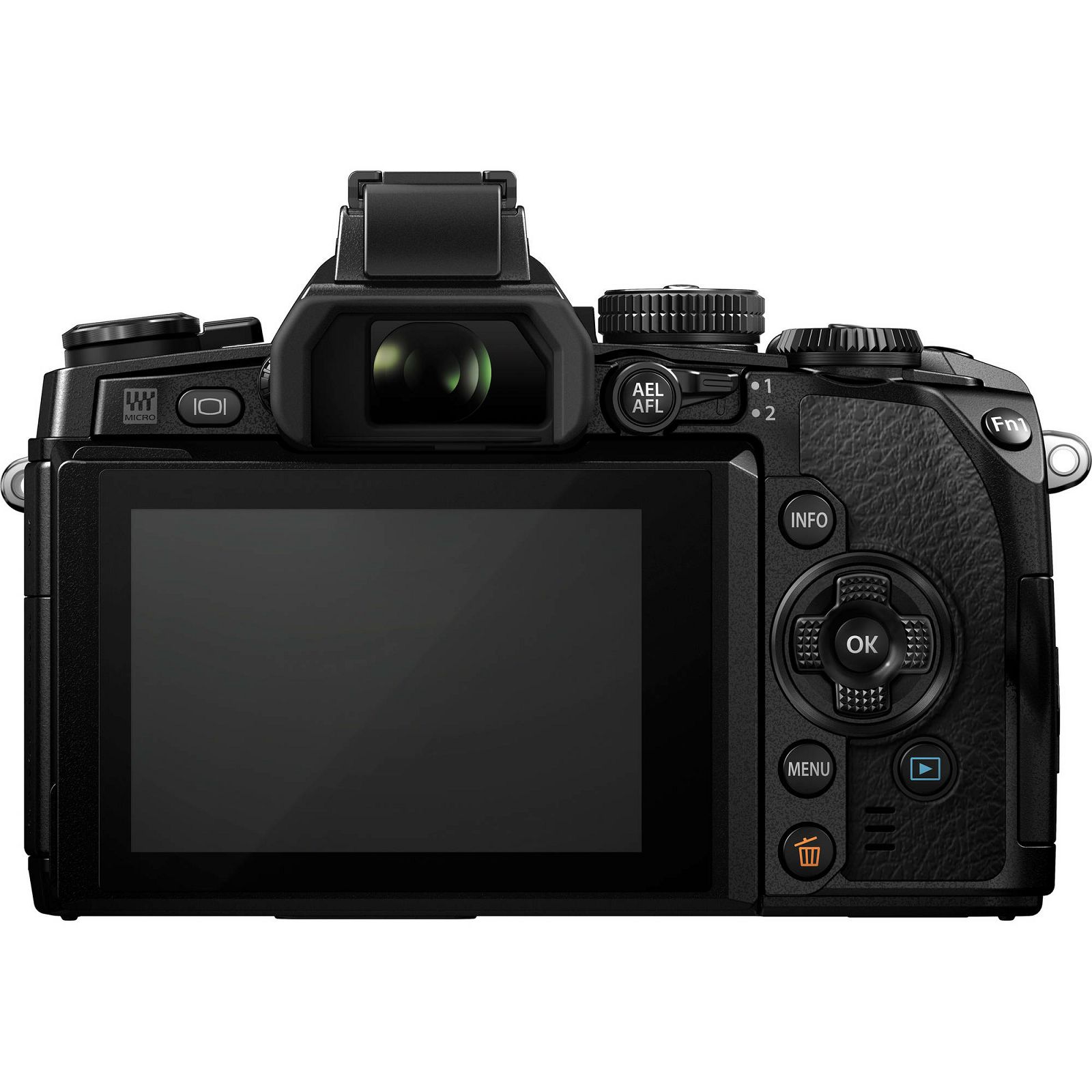 Olympus E-M1 Body black  incl. Charger & Battery Micro Four Thirds MFT - OM-D Camera digitalni fotoaparat V207010BE000