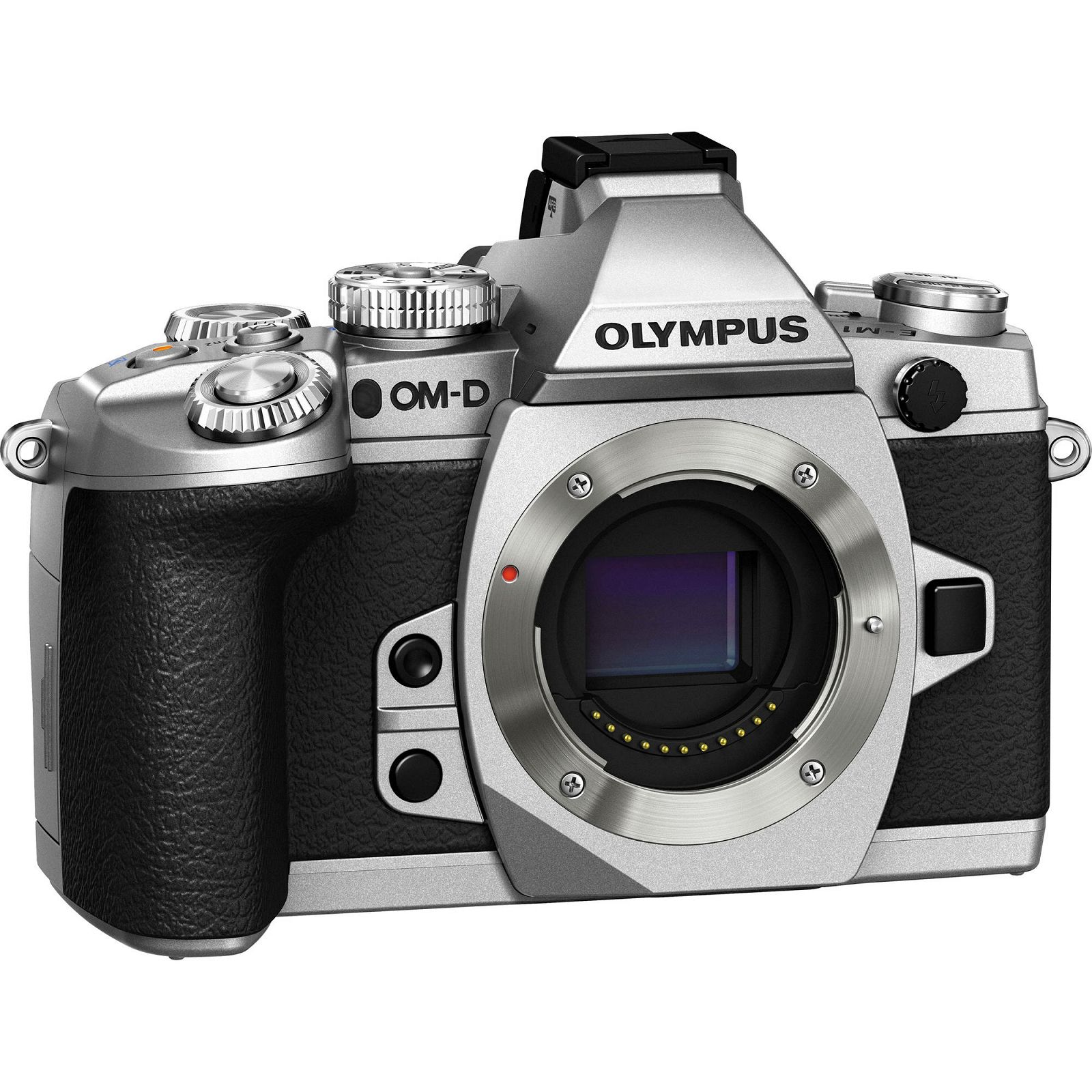 Olympus E-M1 Body silver  incl. Charger & Battery Micro Four Thirds MFT - OM-D Camera digitalni fotoaparat V207010SE000