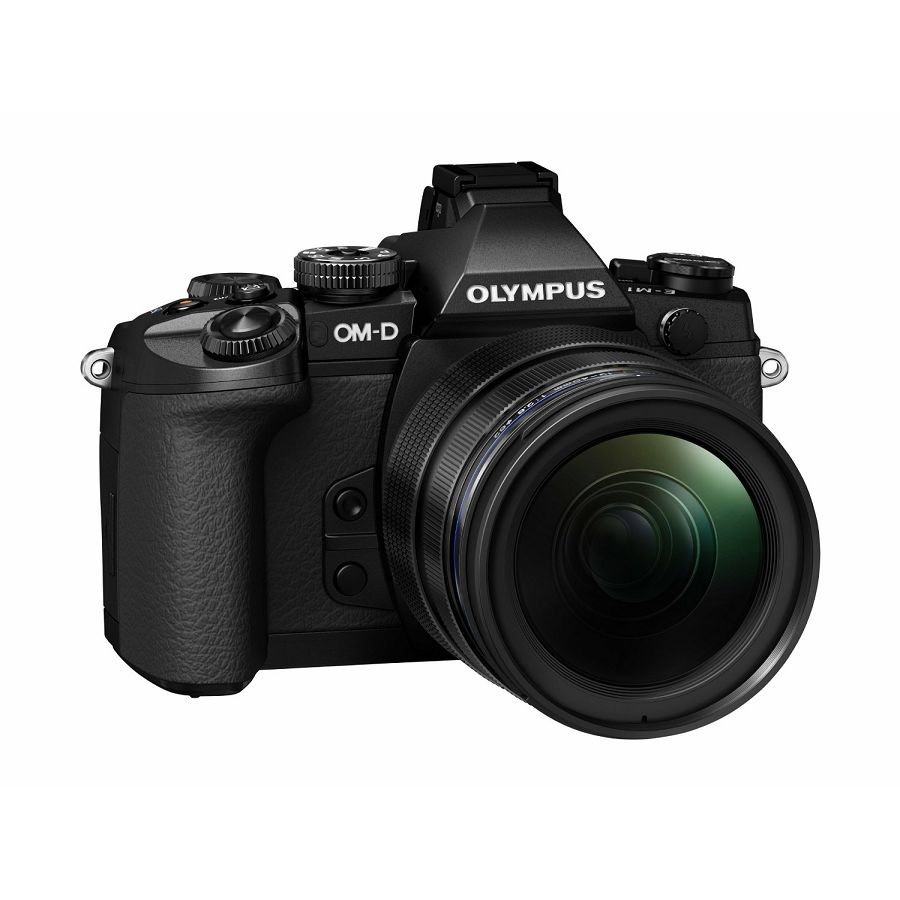 Olympus E-M1 + EZ-M 12-40mm f/2.8 PRO black incl. Charger Battery & Lens Hood Micro Four Thirds MFT - OM-D Camera digitalni fotoaparat V207017BE000 EZ-M1240