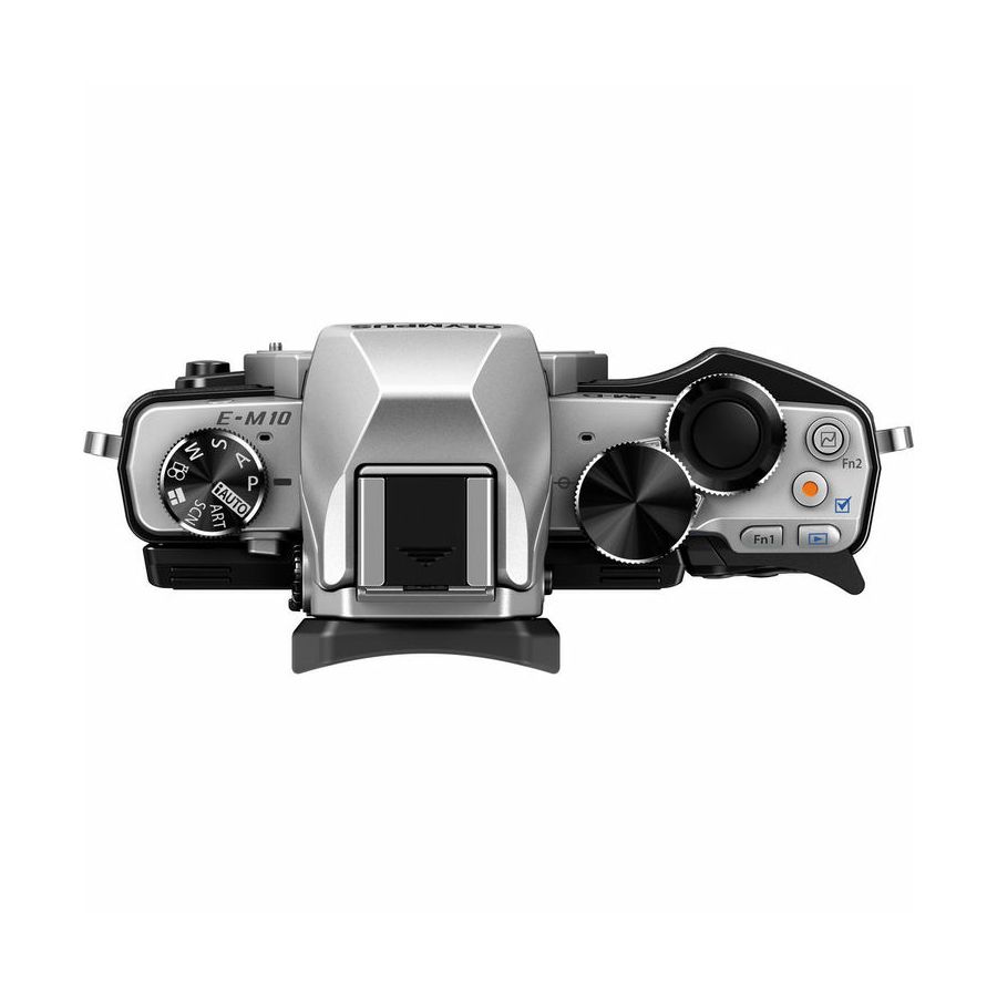 Olympus E-M10 body silver incl. Charger & Battery Micro Four Thirds MFT - OM-D Camera digitalni fotoaparat V207020SE000