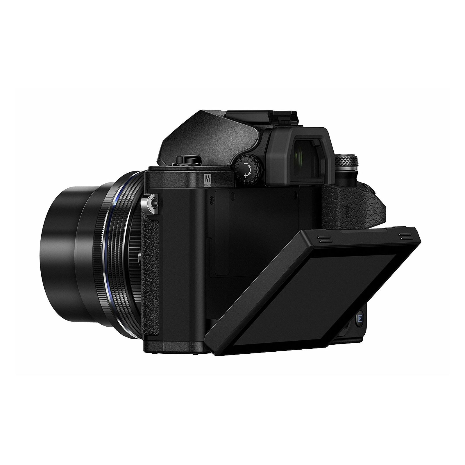 Olympus E-M10 II +14-42 EZ Black crni E-M10II Pancake Zoom Kit blk/blk 14-42mm EZ-M1442EZ black incl. Charger & Battery Micro Four Thirds OM-D Camera digitalni fotoaparat V207052BE000