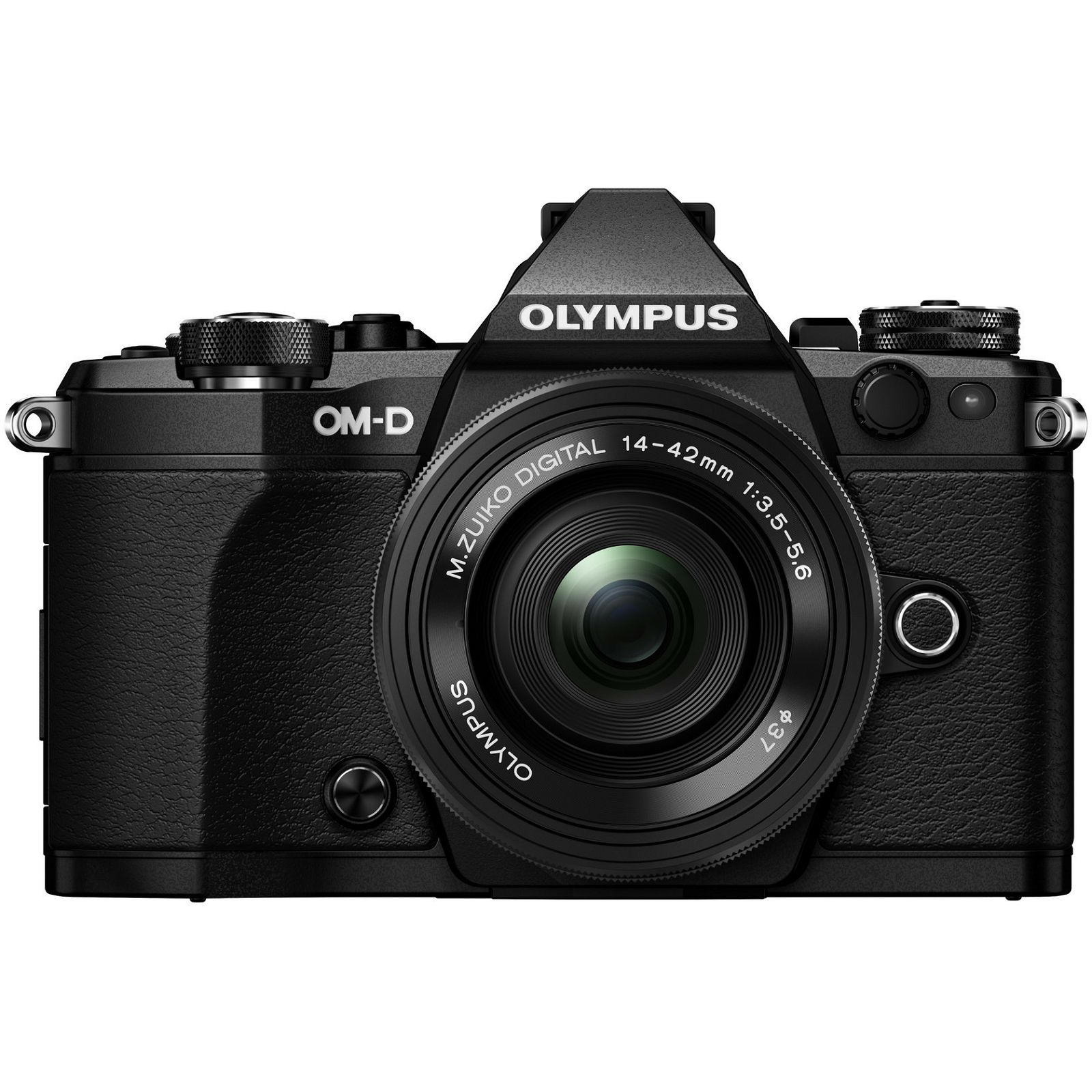 Olympus E-M5 II 14-42 Pancake Zoom Kit blk/blk E-M5 Mark II black + EZ-M1442EZ black incl. Charger & Battery Mirrorless Micro Four Thirds MFT - OM-D Camera digitalni fotoaparat V207044BE000