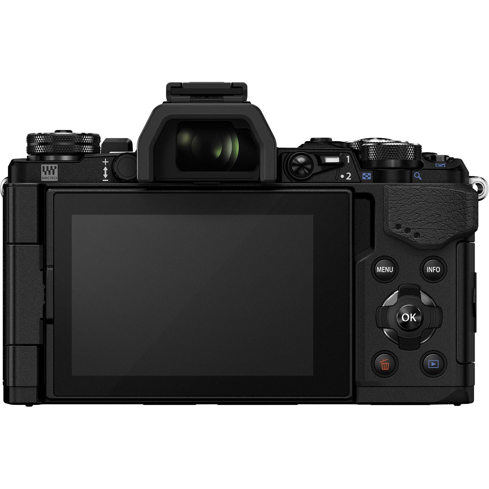 Olympus E-M5 II Body Black crni OM-D digitalni fotoaparat E-M5II Camera incl. Charger & Battery Micro Four Thirds MFT V207040BE000 - OLYMPUS BONUS