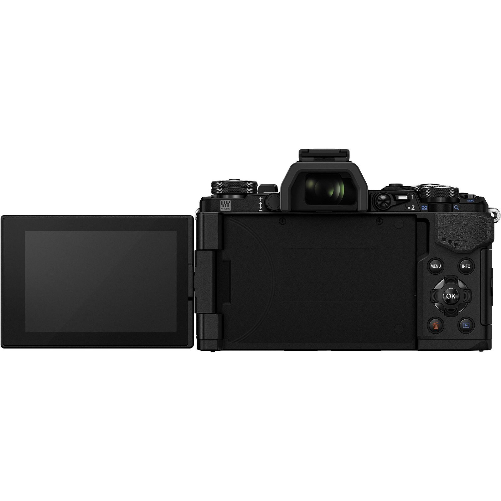 Olympus E-M5 II Body Black crni OM-D digitalni fotoaparat E-M5II Camera incl. Charger & Battery Micro Four Thirds MFT V207040BE000 - OLYMPUS BONUS